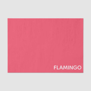 Flamingo roze kleurnaam tissuepapier
