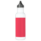 Flamingo roze kleurnaam waterfles  (Links)