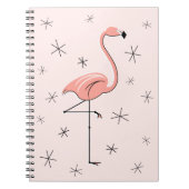 Flamingo Roze notitieboek (Voorkant)