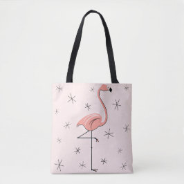 Flamingo Roze over tas