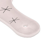 Flamingo Roze snijplank peddel (Hoek)