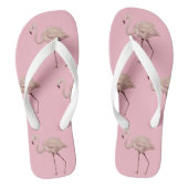 Flamingo Roze Teenslippers (Voetbed)