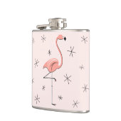Flamingo Roze verpakte fles Heupfles (Links)