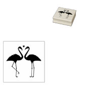 Flamingo Rubberstempel (Gestempeld)