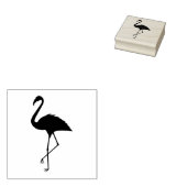 Flamingo Rubberstempel (Gestempeld)