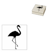 Flamingo Rubberstempel (Gestempeld)