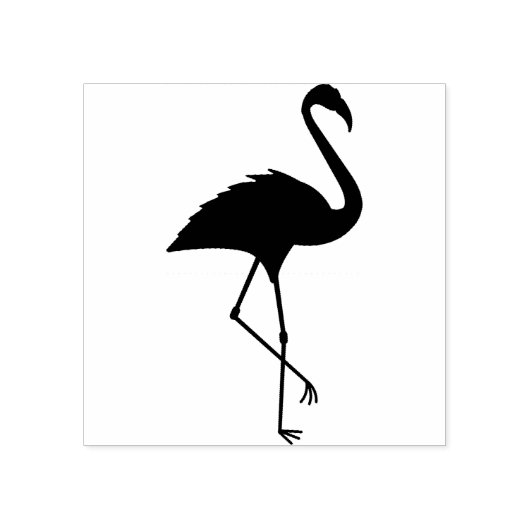 Flamingo Rubberstempel (Afrduk)
