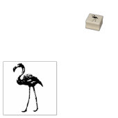 Flamingo Rubberstempel (Gestempeld)