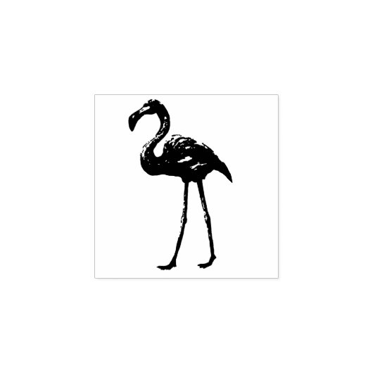 Flamingo Rubberstempel (Afrduk)