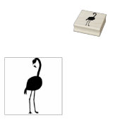 Flamingo Rubberstempel (Gestempeld)
