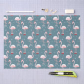 Flamingo Santa Claus Pattern Tissuepapier (Craft)
