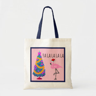 Flamingo Santa Kerstmis Tas