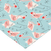 Flamingo Santas Blue Multi-table runner Korte Tafelloper (Hoek)