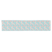 Flamingo Santas Blue Multi-table runner Korte Tafelloper (Horizontaal)