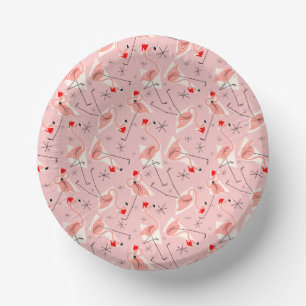 Flamingo Santas Roze Multi Papieren Kommen