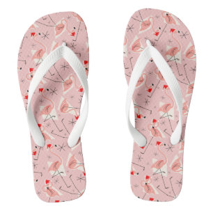 Flamingo Santas Roze Multi teenslippers