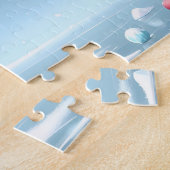 Flamingo Schaatspuzzel Legpuzzel (Zijkant)