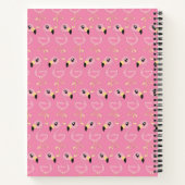 Flamingo Schattig Tropisch Kinderen Notitieboek (Achterkant)