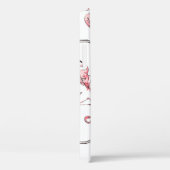 Flamingo schets: Tropisch patroon. Case-Mate iPhone Case (Achterkant / Rechts)