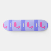 Flamingo Schilderkunst Persoonlijk Skateboard (Horizontaal)