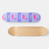 Flamingo Schilderkunst Persoonlijk Skateboard (Horizontaal)