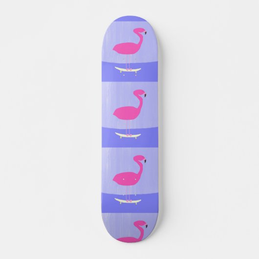 Flamingo Schilderkunst Persoonlijk Skateboard (Voorkant)