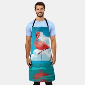 Flamingo Schort (Gedragen)