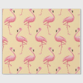 Flamingo seamless pattern background. Pink flaming Cadeaupapier (Vlak)