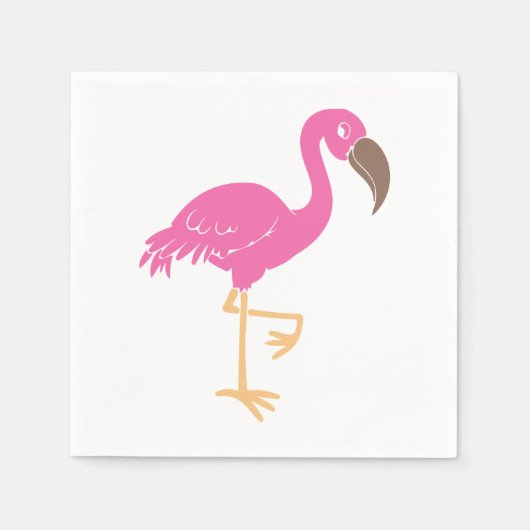 Flamingo Servetten (Voorkant)