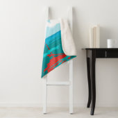 Flamingo Sherpa Deken (In situ)