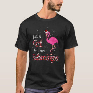 Flamingo Shirt, gewoon een meisje dat van Flamingo T-shirt