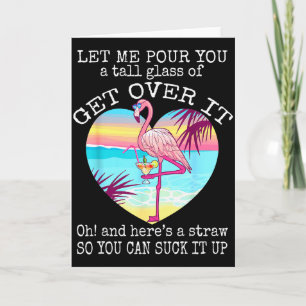 Flamingo Shirt Laat Me Je Een Hoge Gl Van Over Ver Kaart