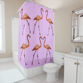 Flamingo Shower Curtain Douchegordijn (In situ)
