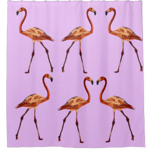 Flamingo Shower Curtain Douchegordijn