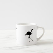 Flamingo Silhouette Espresso Kop (Rechts)