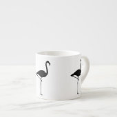 Flamingo Silhouette Espresso Kop (Voorkant rechts)