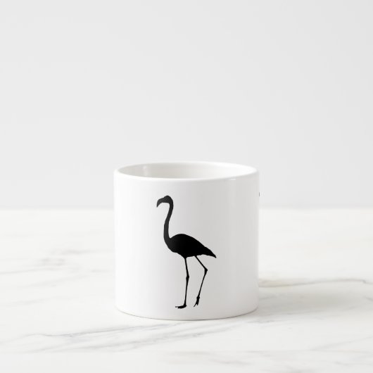 Flamingo Silhouette Espresso Kop (Voorkant)