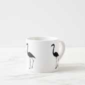 Flamingo Silhouette Espresso Kop (Voorkant rechts)
