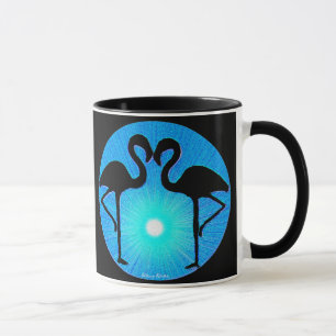 Flamingo Silhouette Mok
