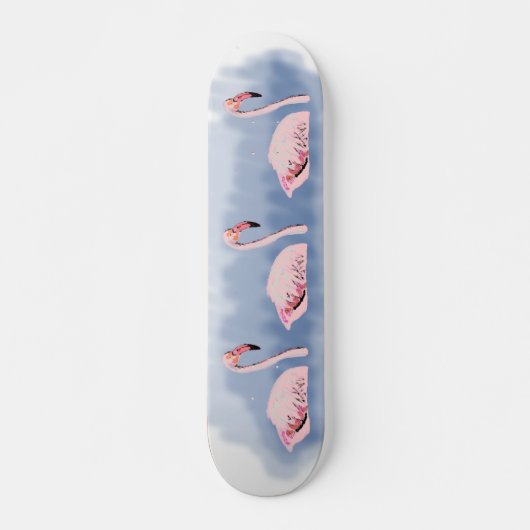 Flamingo Skateboard (Voorkant)