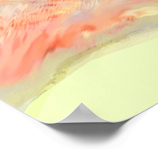 flamingo sketch poster (Hoek)