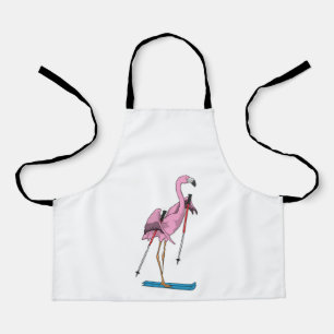 Flamingo Skier Ski Schort