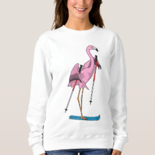 Flamingo Skier Ski Trui