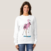 Flamingo Skier Ski Trui (Voorkant volledig)