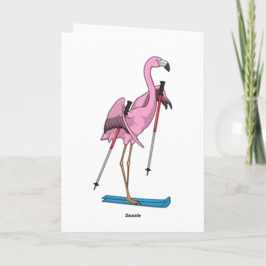 Flamingo Skiloper Ski Kaart (Achterkant)