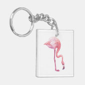 Flamingo Sleutelhanger (Voorkant Links)