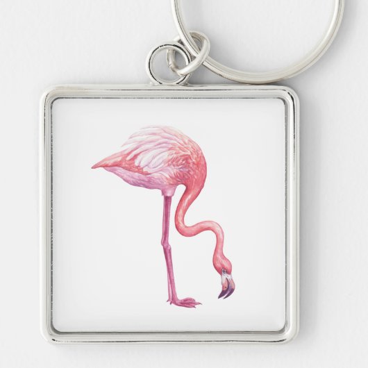 Flamingo Sleutelhanger (Voorkant)