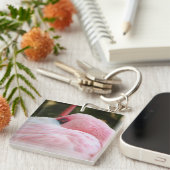 Flamingo Sleutelhanger (Voorkant Rechts)