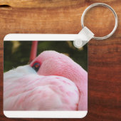 Flamingo Sleutelhanger (Achterkant)