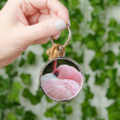 Flamingo Sleutelhanger (Hand)